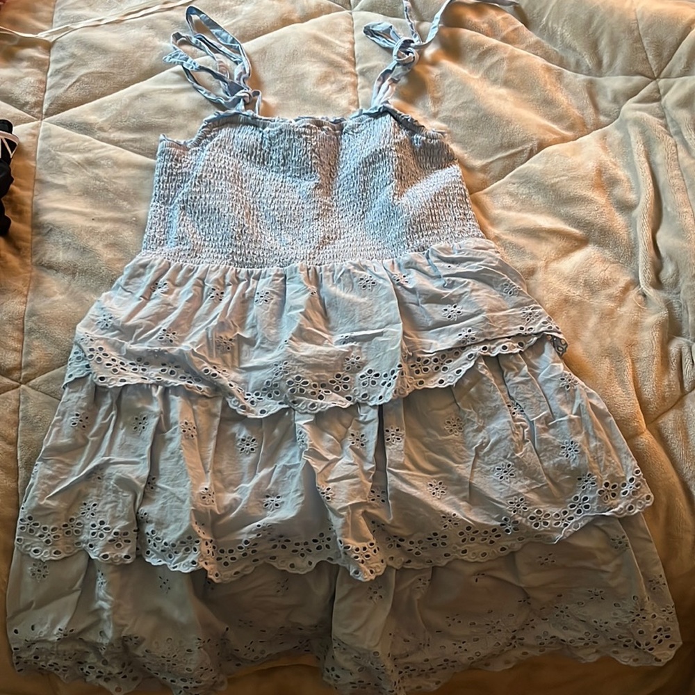 American Eagle Blue floral dress